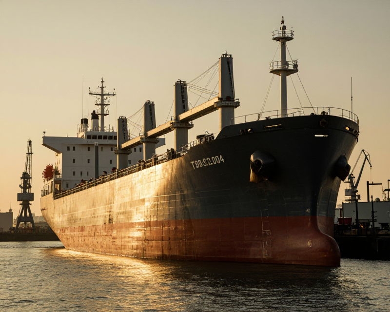 Shipyard at Golden Hour