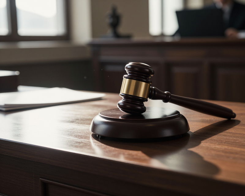 Symbolic Justice in Courtroom