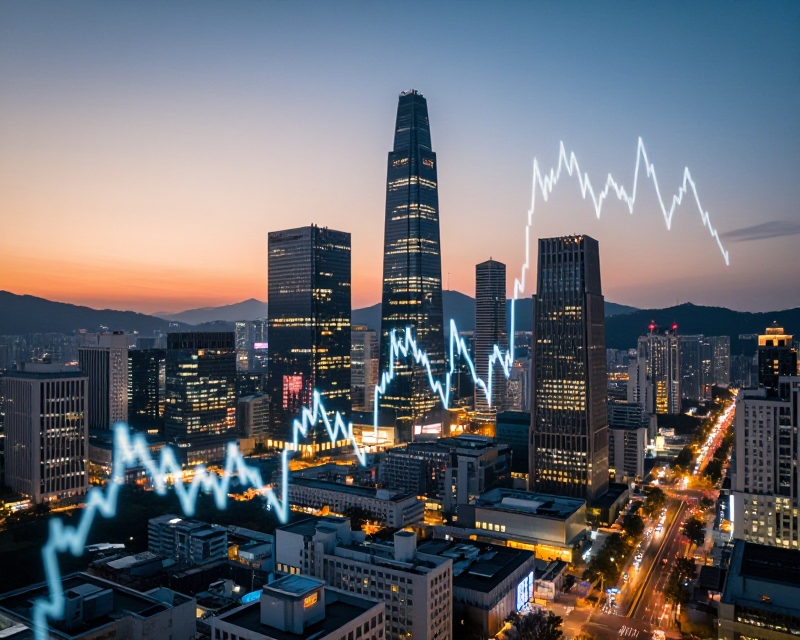 Financial Volatility in Seoul