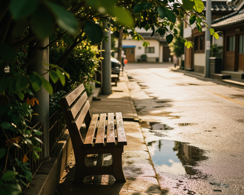 Summer Rain Atmosphere