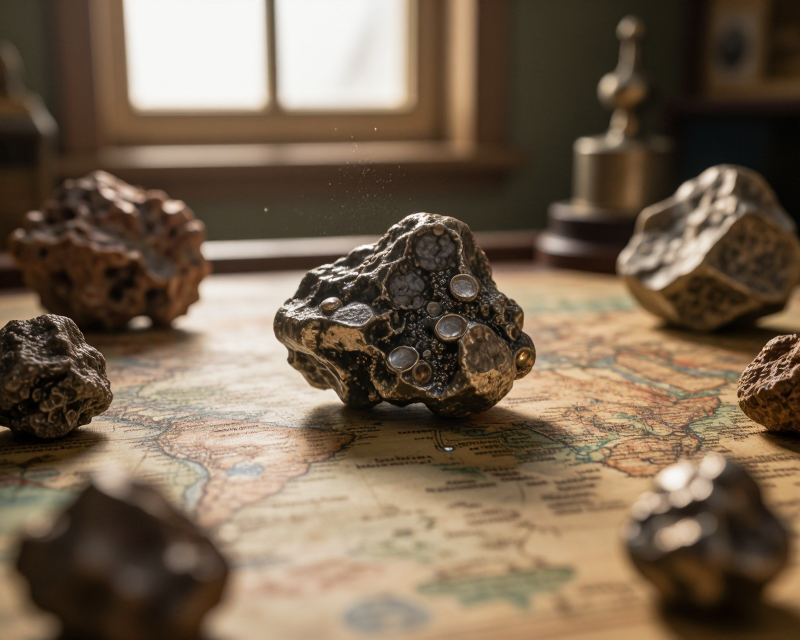 Symbolic representation of global mineral security