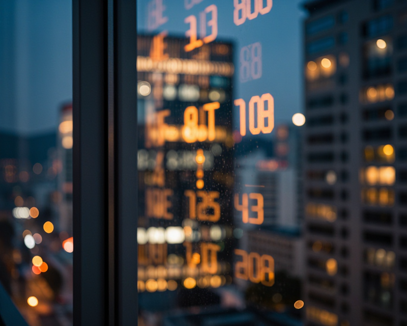 Reflective Financial Atmosphere