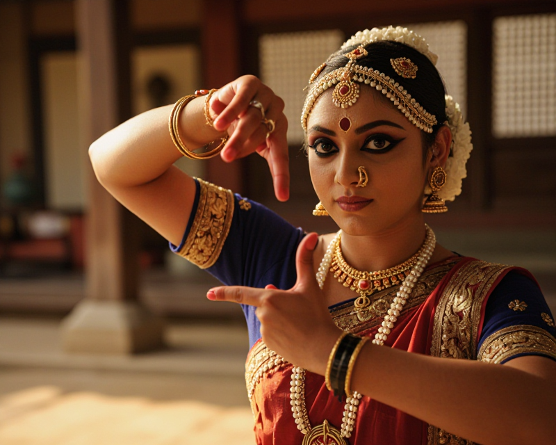 Indian Odissi Dance Theme