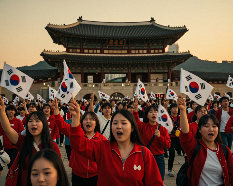 Gwanghwamun Victory Celebration
