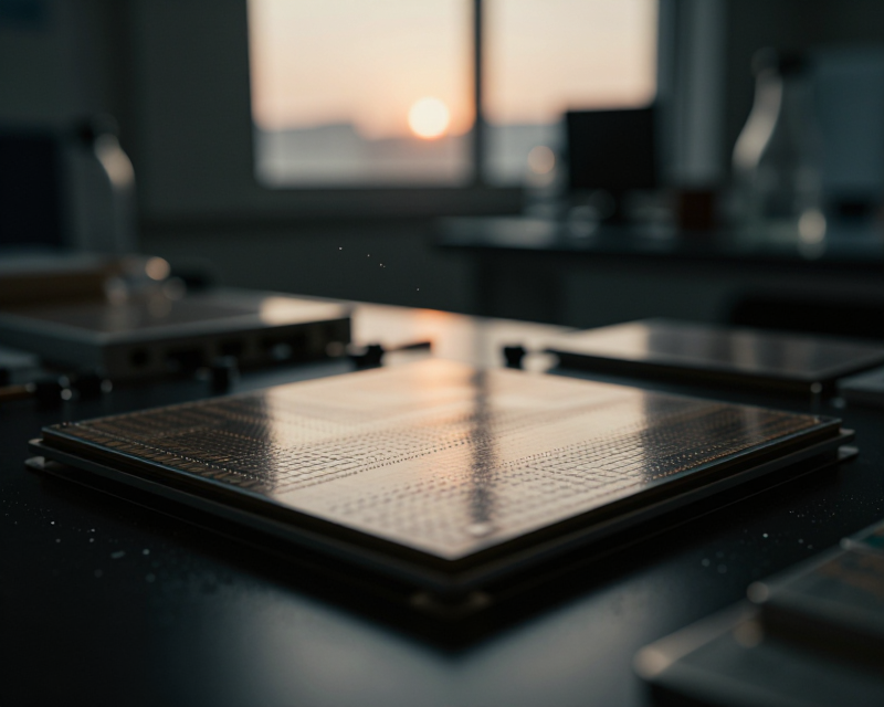 Reflective Semiconductor Scene