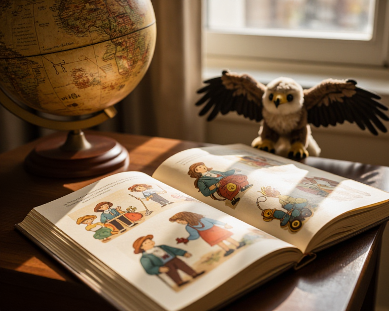 Vintage Storytelling Atmosphere